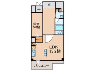 リンクハウス心斎橋の物件間取画像